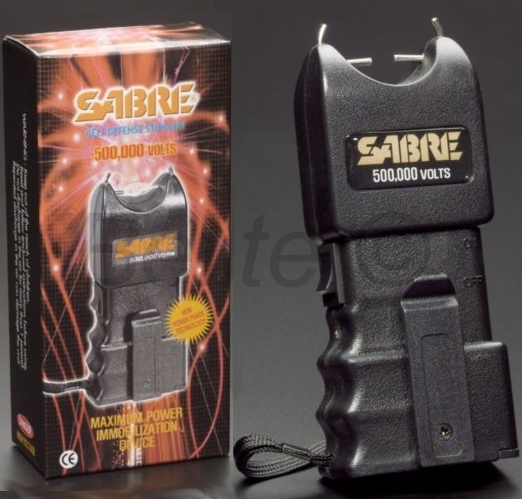 Sabre Stun Gun 500,000Volt Self Defense S-500S Warranty