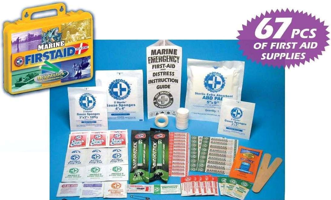 First Aid Kit 67 Pieces Marine Boat Jet Ski 10 TRI 009  