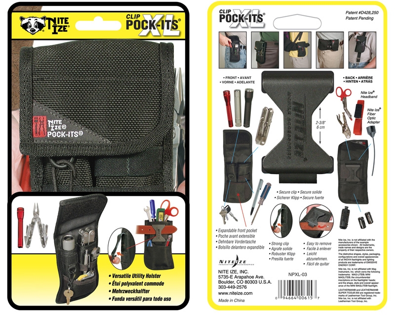  the pock its xl securely holds a flashlight multi tool and much more