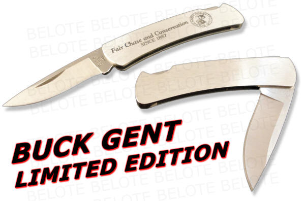 Buck Knives LIMITED EDITION B&C Gent Folder 525SSSLE  