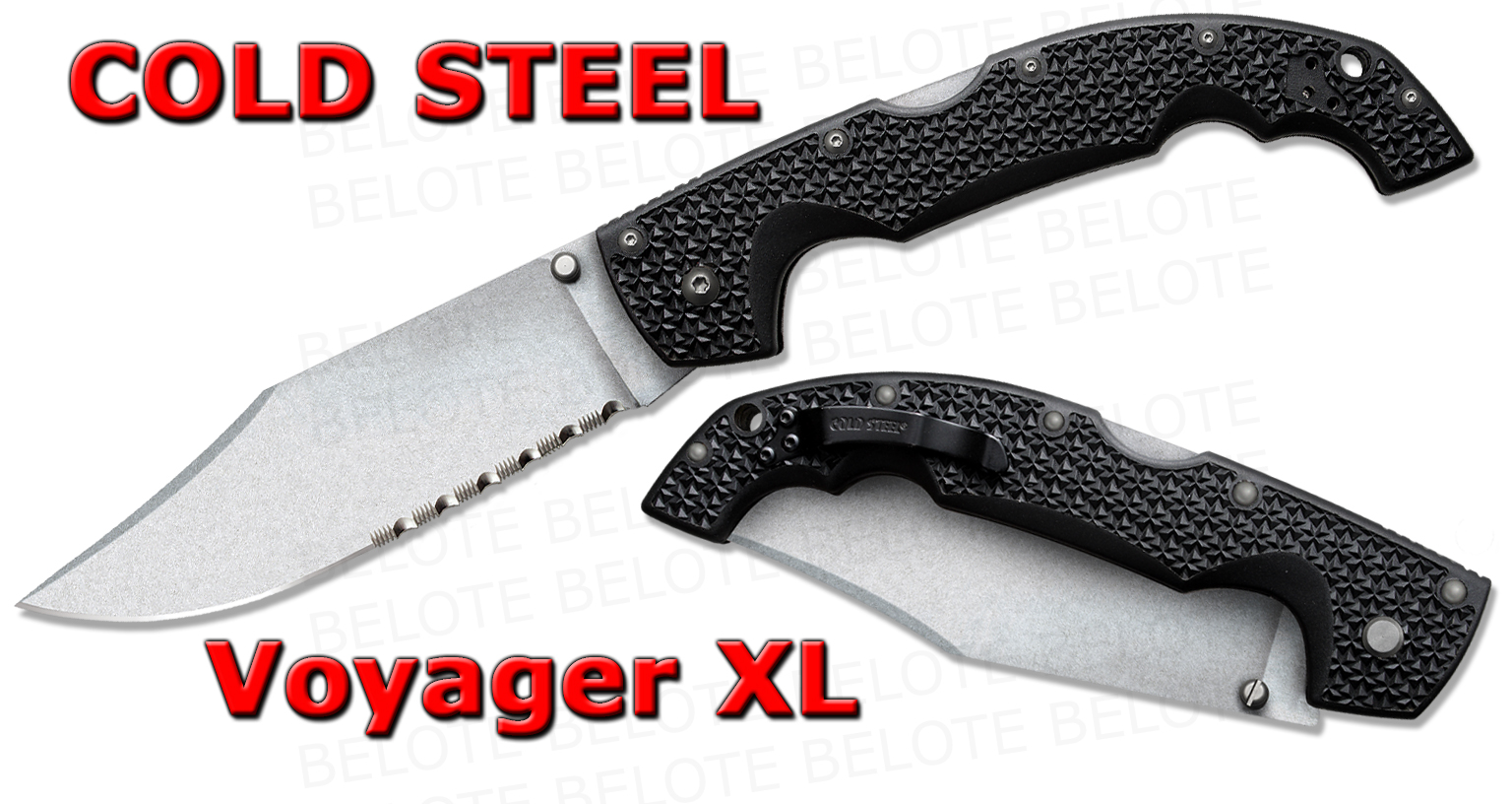 Cold Steel 2011 Voyager XL Clip Point Serrated 29TXCH  