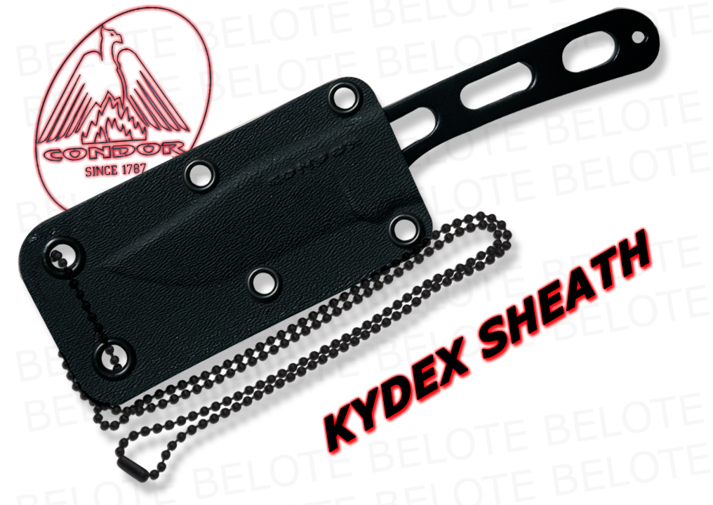 CONDOR KYDEX SHEATHS are hand crafted with quality and pride, and are 