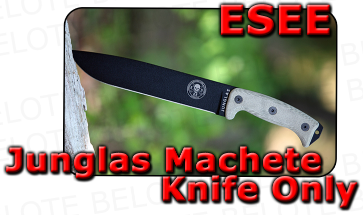 ESEE JUNGLAS Machete KNIFE ONLY Micarta Handle  KO  