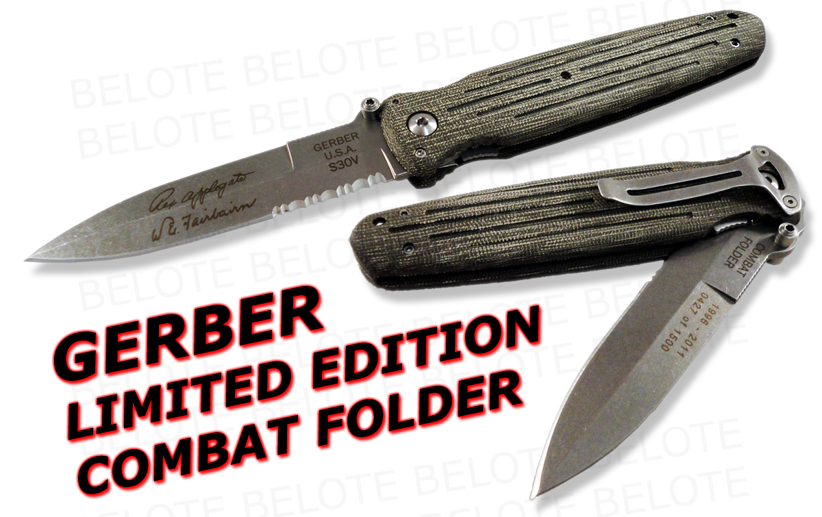 Gerber LIMITED 15th Ann. Applegate Fairbairn 30 000363  