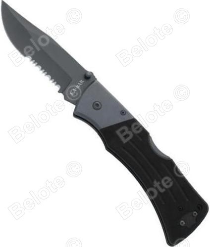 Ka Bar MULE Folding Knife G 10 Handle Serrated 3063 NEW  