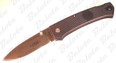 Ka Bar Large Dozier Folding Hunter Plain Edge 4070 NEW  