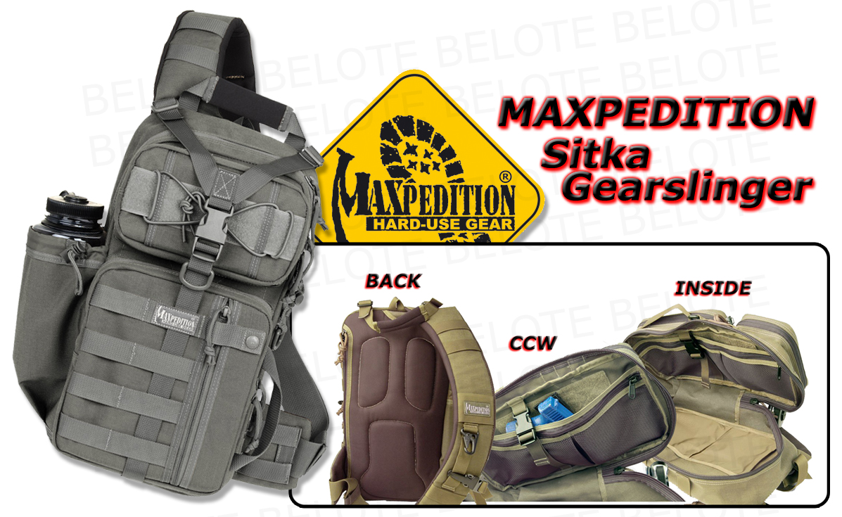 Maxpedition Sitka Gearslinger FOLIAGE GREEN 0431F *NEW*  