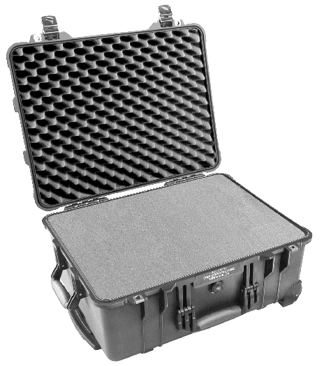 有关以下物品的详细资料 pelican case cases black 1560 new 20 x