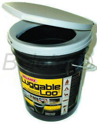 Reliance Luggable Loo Portable Toilet W/Bucket Simple  