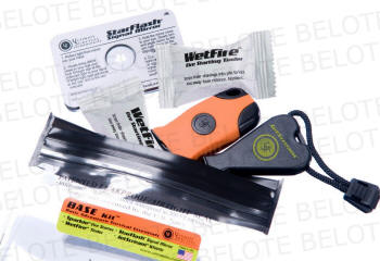 Ultimate Survival BASE Kit w/ Fire Starter Orange NEW  